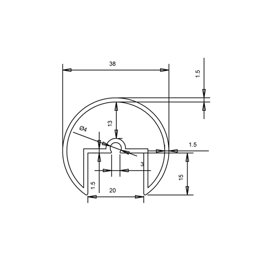 Aluminum Railing Profile